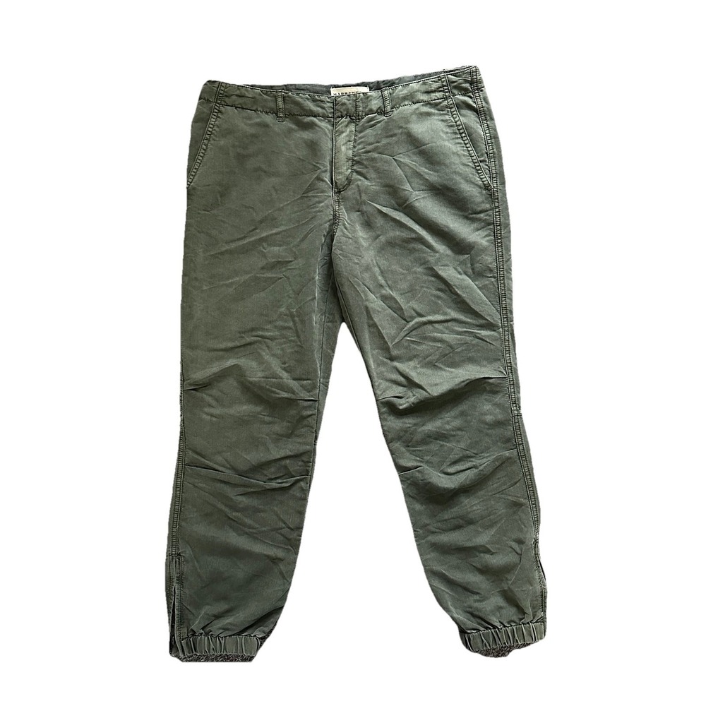 Marrakech‎ Green Ankle Pants Size 29 Utility Jogger Zip Hem